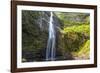 Hanakapiíai Falls Along the Na Pali Coast of Kauai-Andrew Shoemaker-Framed Photographic Print