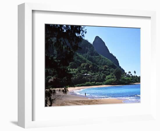 Hanalei Bay and Bali Hai, South Pacific, Hawaii, USA-Charles Sleicher-Framed Photographic Print