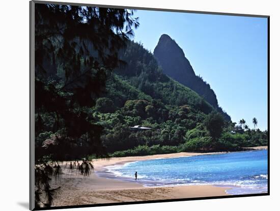 Hanalei Bay and Bali Hai, South Pacific, Hawaii, USA-Charles Sleicher-Mounted Photographic Print