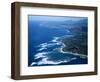 Hanalei Bay and the Distant Princeville Hotel, Kauai, Hawaii, USA-Charles Sleicher-Framed Photographic Print