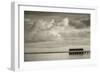 Hanalei Bay, Hanalei Pier, Hawaii, Kauai, clouds-Lee Klopfer-Framed Photographic Print