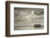 Hanalei Bay, Hanalei Pier, Hawaii, Kauai, clouds-Lee Klopfer-Framed Photographic Print