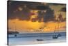 Hanalei Bay, Hawaii, Kauai, sunset-Lee Klopfer-Stretched Canvas