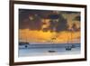 Hanalei Bay, Hawaii, Kauai, sunset-Lee Klopfer-Framed Premium Photographic Print