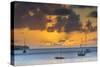 Hanalei Bay, Hawaii, Kauai, sunset-Lee Klopfer-Stretched Canvas