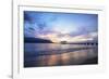 Hanalei Bay pier, Kauai Island, Hawaii, USA-Christian Kober-Framed Photographic Print