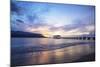 Hanalei Bay pier, Kauai Island, Hawaii, USA-Christian Kober-Mounted Photographic Print