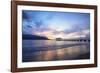 Hanalei Bay pier, Kauai Island, Hawaii, USA-Christian Kober-Framed Photographic Print