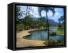 Hanalei Bay Resort, Princeville, Kauai, Hawaii, USA-Charles Sleicher-Framed Stretched Canvas