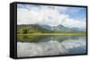 Hanalei National Wildlife Refuge, Hanalei Valley, Kauai, Hawaii, United States of America, Pacific-Michael DeFreitas-Framed Stretched Canvas