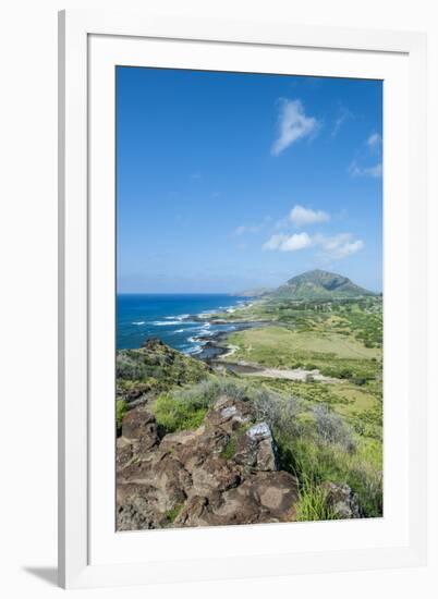 Hanauma Bay Nature Reserve, South Shore, Oahu, Hawaii, United States of America, Pacific-Michael DeFreitas-Framed Photographic Print