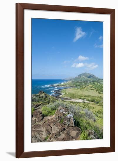 Hanauma Bay Nature Reserve, South Shore, Oahu, Hawaii, United States of America, Pacific-Michael DeFreitas-Framed Photographic Print