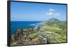 Hanauma Bay Nature Reserve, South Shore, Oahu, Hawaii, United States of America, Pacific-Michael DeFreitas-Framed Photographic Print