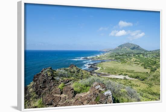 Hanauma Bay Nature Reserve, South Shore, Oahu, Hawaii, United States of America, Pacific-Michael DeFreitas-Framed Photographic Print