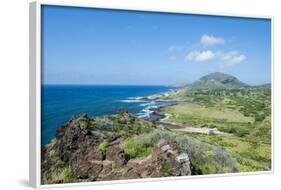 Hanauma Bay Nature Reserve, South Shore, Oahu, Hawaii, United States of America, Pacific-Michael DeFreitas-Framed Photographic Print