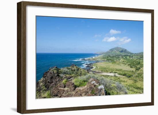 Hanauma Bay Nature Reserve, South Shore, Oahu, Hawaii, United States of America, Pacific-Michael DeFreitas-Framed Photographic Print