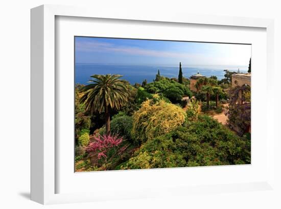 Hanbury Botanic Gardens near Ventimiglia, Province of Imperia, Liguria, Italy-null-Framed Art Print