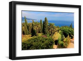 Hanbury Botanic Gardens near Ventimiglia, Province of Imperia, Liguria, Italy-null-Framed Art Print