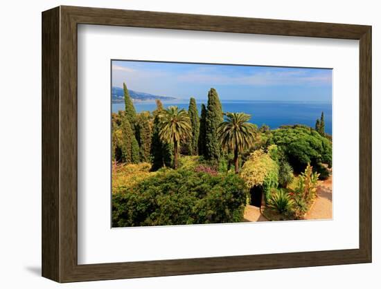 Hanbury Botanic Gardens near Ventimiglia, Province of Imperia, Liguria, Italy-null-Framed Art Print