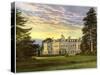 Hanbury Hall, Worcestershire, Home of the Vernon Family, C1880-Benjamin Fawcett-Stretched Canvas