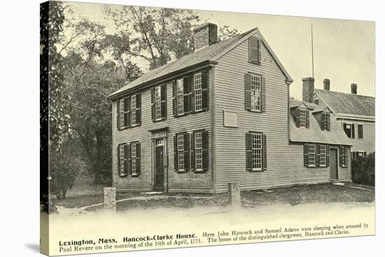 Hancock-Clarke House, Lexington-null-Stretched Canvas