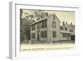 Hancock-Clarke House, Lexington-null-Framed Art Print