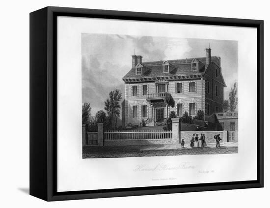 Hancock House, Boston, Massachusetts, 1855-null-Framed Stretched Canvas