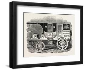 Hancock's Steam Carriage, Era-null-Framed Premium Giclee Print