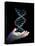 Hand And DNA Molecule-PASIEKA-Stretched Canvas