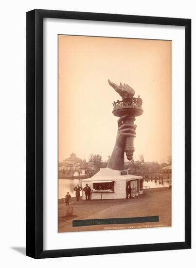 Hand and Torch of the Statue of Liberty, C.1876-null-Framed Giclee Print