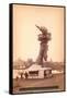 Hand and Torch of the Statue of Liberty, C.1876-null-Framed Stretched Canvas