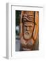 Hand carved wooden statues im the center of Noumea, New Caledonia, Pacific-Michael Runkel-Framed Photographic Print