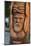 Hand carved wooden statues im the center of Noumea, New Caledonia, Pacific-Michael Runkel-Mounted Photographic Print