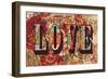 Hand Crafted Love-Bella Dos Santos-Framed Art Print