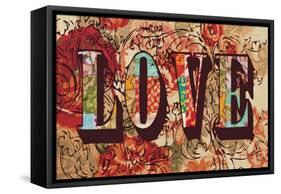 Hand Crafted Love-Bella Dos Santos-Framed Stretched Canvas
