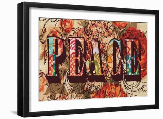 Hand Crafted Peace-Bella Dos Santos-Framed Art Print