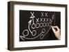 Hand Drawing A Game Strategy-Ivelin Radkov-Framed Photographic Print