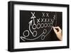 Hand Drawing A Game Strategy-Ivelin Radkov-Framed Photographic Print