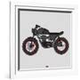 Hand Drawn Classic Motor Illustration Vector-Glory Creative-Framed Art Print