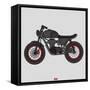 Hand Drawn Classic Motor Illustration Vector-Glory Creative-Framed Stretched Canvas