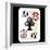 Hand Drawn Deck Of Cards, Doodle Ace Of Clubs-Andriy Zholudyev-Framed Art Print