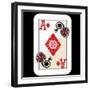 Hand Drawn Deck Of Cards, Doodle Ace Of Diamonds-Andriy Zholudyev-Framed Art Print