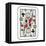 Hand Drawn Deck Of Cards, Doodle Jack Of Spades Isolated On White Background-Andriy Zholudyev-Framed Stretched Canvas