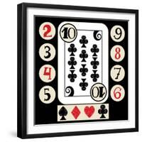 Hand Drawn Deck Of Cards, Doodle Suit-Andriy Zholudyev-Framed Premium Giclee Print