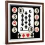 Hand Drawn Deck Of Cards, Doodle Suit-Andriy Zholudyev-Framed Premium Giclee Print