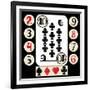 Hand Drawn Deck Of Cards, Doodle Suit-Andriy Zholudyev-Framed Premium Giclee Print