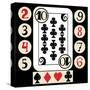Hand Drawn Deck Of Cards, Doodle Suit-Andriy Zholudyev-Stretched Canvas