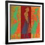 Hand Drawn Fashionable Artistic Illustration-Alina Shakhovets-Framed Art Print