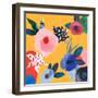 Hand Drawn Flowers-Lera Efremova-Framed Art Print