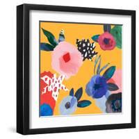 Hand Drawn Flowers-Lera Efremova-Framed Art Print